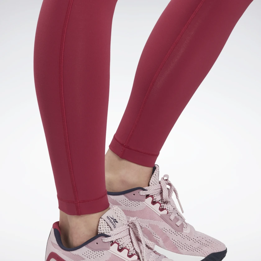 Reebok Women's Lux High-Rise Leggings in Punch Berry Size XS SHORT - Training,Running Clothing - Image 7
