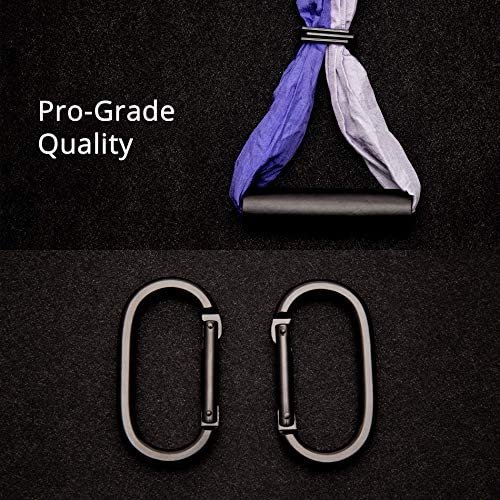 YOGABODY Yoga Trapeze Pro – Yoga Inversion Swing with Free Video Series and Pose Chart, Purple - Image 6