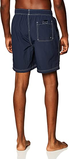 Nautica Men's Quick Dry Solid Swim Trunk - Image 3