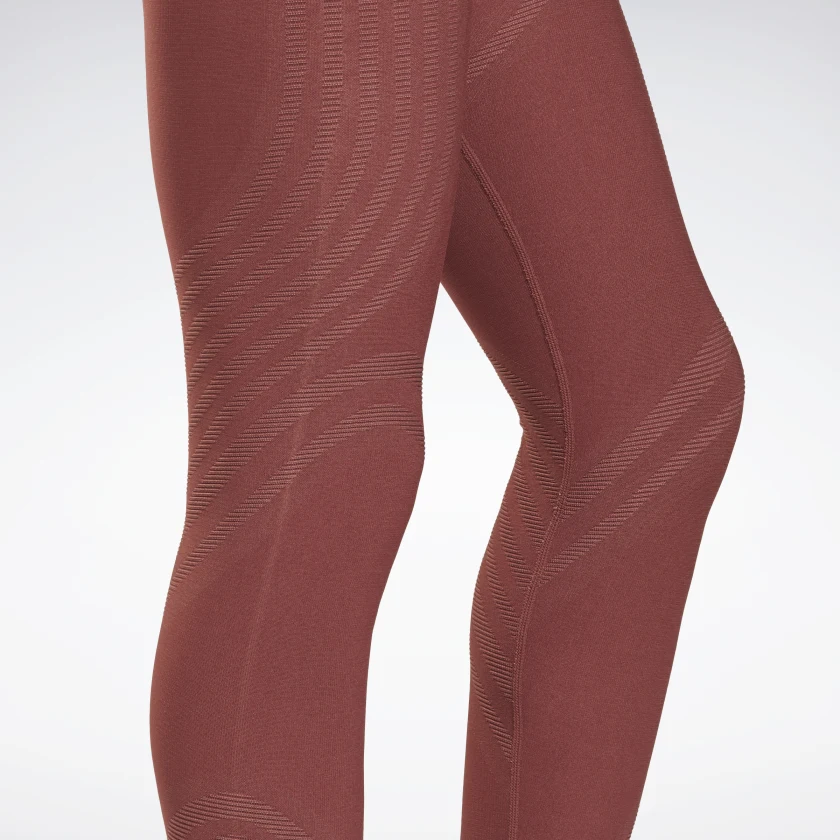 Reebok Women's Les Mills® Seamless Leggings in Rich Red Size L - Studio Clothing - Image 2