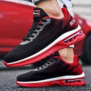 Autper Mens Air Athletic Running Tennis Shoes Lightweight Sport Gym Jogging Walking Sneakers - Image 8