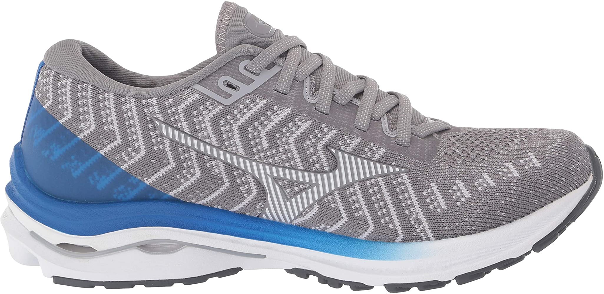 Mizuno Men's Wave Rider 24 Waveknit Running Shoe - Image 6
