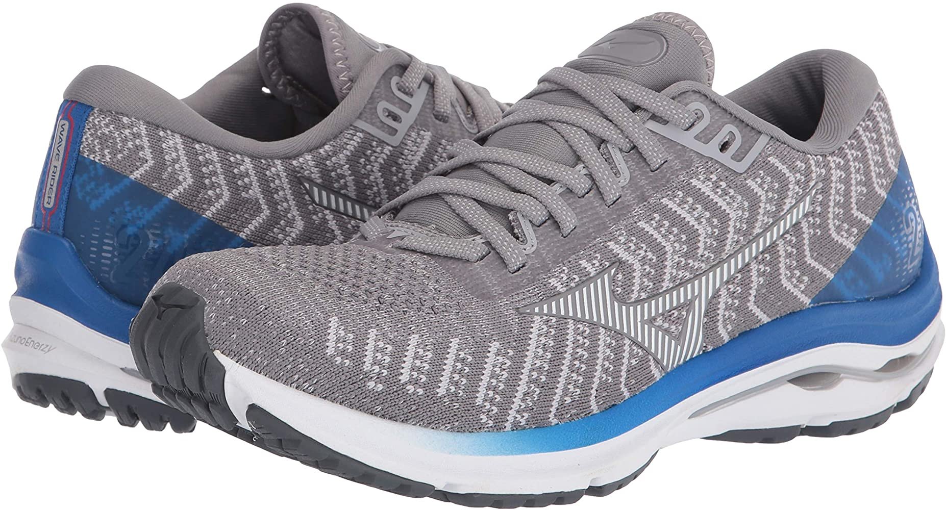 Mizuno Men's Wave Rider 24 Waveknit Running Shoe - Image 5