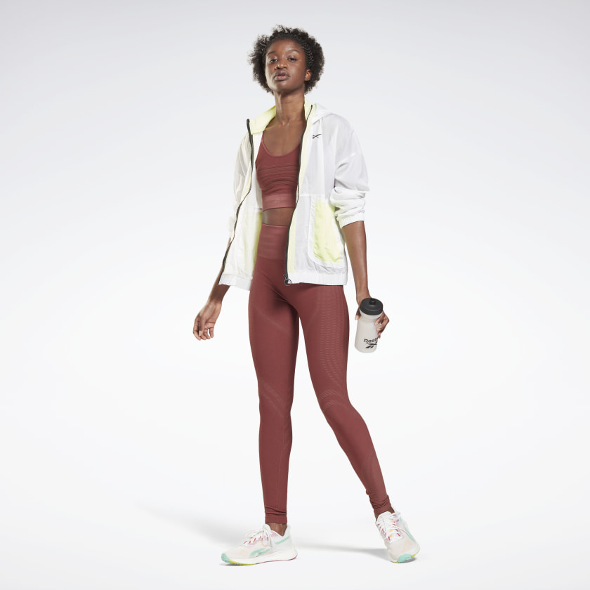 Reebok Women's Les Mills® Seamless Leggings in Rich Red Size L - Studio Clothing - Image 4