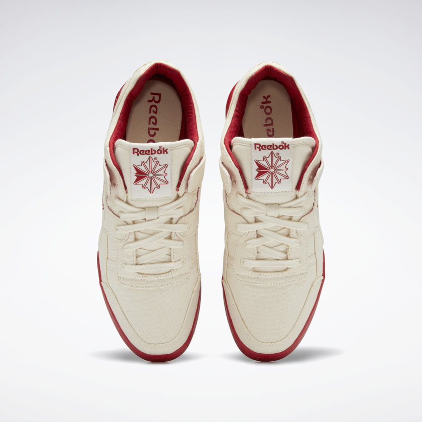 Reebok Men's Workout Plus Shoes in Chalk/Chalk - Image 2