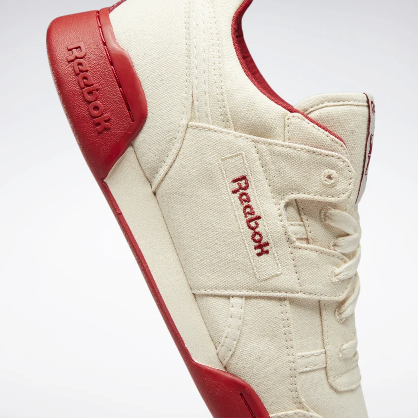 Reebok Men's Workout Plus Shoes in Chalk/Chalk - Image 7