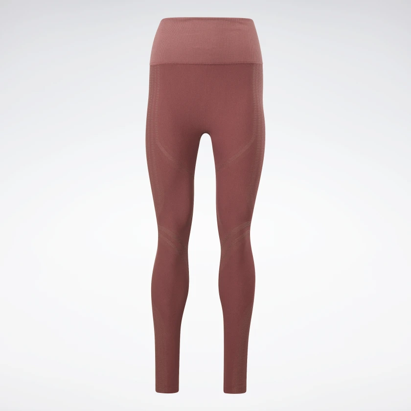 Reebok Women's Les Mills® Seamless Leggings in Rich Red Size L - Studio Clothing - Image 6